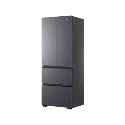 【新品70cm宽】海尔416L法式超薄零嵌入对开四门一级家用冰箱官方