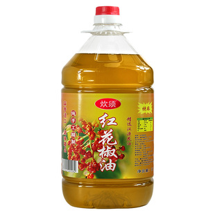 一品久麻重庆红花椒油特麻5L商用麻油凉拌菜专用桶装