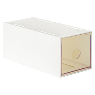 简约桌面收纳盒抽屉式透明置物架办公室工位神器学生用文具整理盒