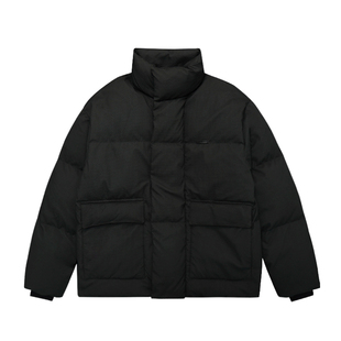 PMET 基础立领90白鸭绒羽绒服 cleanfit短宽冬季加绒保暖外套男