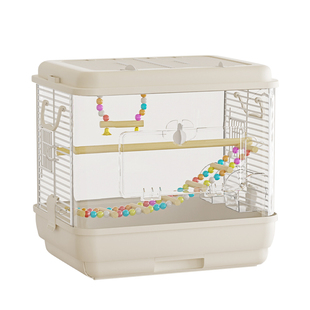 蜜袋鼯笼子亚克力透明饲养箱防啃咬易清理松鼠花枝鼠专用豪华别墅