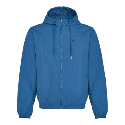 adidas/阿迪达斯三叶草连帽外套休闲夹克防风服KT3036
