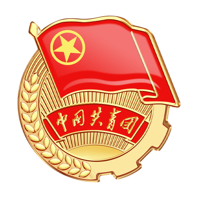 团徽2cm标准款共青团团徽胸针学生用新款团徽别针式大磁铁强磁扣团员批发学校中国青年团员徽章监制团徽徽章