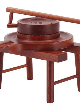 古式风车石磨五谷丰登微缩家具