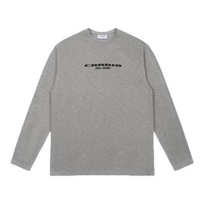 CELLAGING夏季字母印花长袖T恤