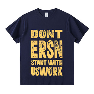 纯棉短袖t恤个性字母印花TF家族陈奕恒同款衣服宽松半袖衫上衣潮