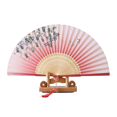 折扇古风舞蹈礼品樱花小扇子