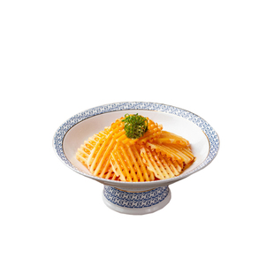 麦当麦肯薯格半成品冷冻香辣味带皮薯角网格状薯条1.5kg空气炸锅