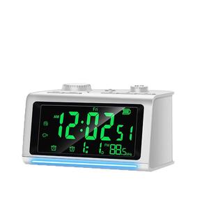 GREEN TIME/歌瑞泰 T8七彩显示蓝牙音箱时钟闹钟录音吃药提醒神器