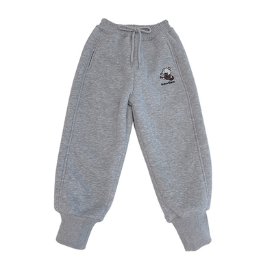 儿童加绒裤子一体绒两种厚度