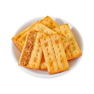甘小鲜牛肉馅酥脆饼干薄脆办公室零食牛肉酱双层脆牛肉松夹心饼干