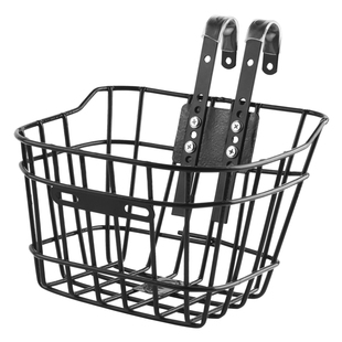 儿童自行车车筐童车挂篮铁筐小孩单车通用前车篓山地车配件大全