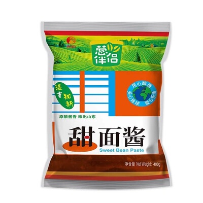 6袋包邮山东烟台欣和400g酱大葱
