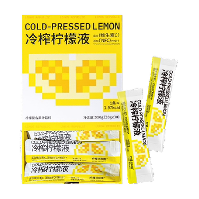 柠檬共和国冷榨柠檬液低糖0脂