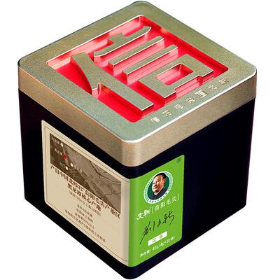 文新信阳毛尖明前花香信字罐