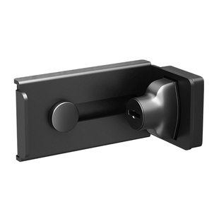 防盗门二道锁免打孔门栓式锁扣关门直角插销固定器反锁门神器大全