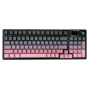 潮玩客侧刻透光键帽侧刻透光键帽磁轴键盘适配Ace68透光键帽