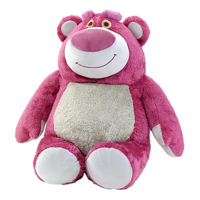 名创优品迪士尼草莓熊玩偶公仔