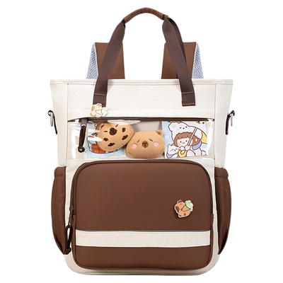 书包女小学生女孩大容量减负背包