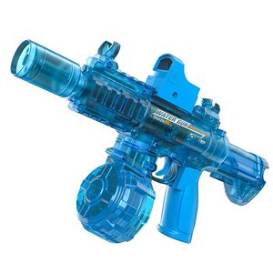 M416高速连发冲锋枪男孩电动水枪玩具强力喷水火光冰鼠炫酷打水仗