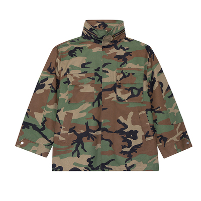 FEAR4FREE 25AW廓形多口袋松弛感迷彩迷彩夹克bomber夹克风衣外套