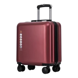 年小米2025新款行李箱红色pc耐磨旅行箱小型轻便20寸登机密码皮箱