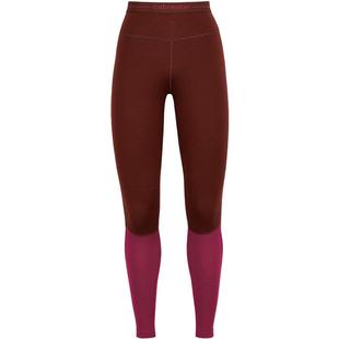 icebreaker可机洗美利奴羊毛女260 ZoneKnit保暖打底裤户外滑雪