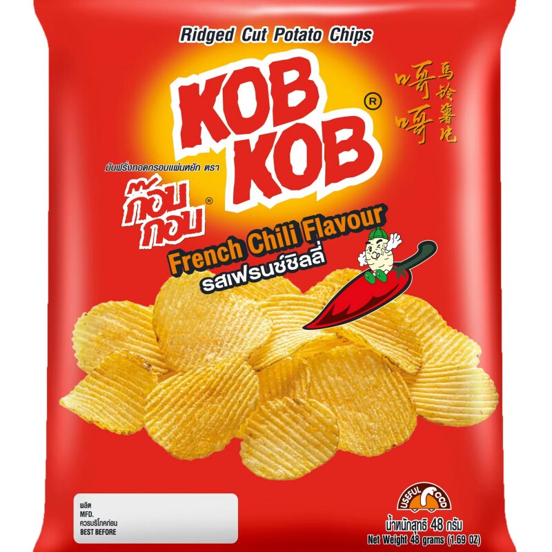 泰国进口KOBKOB原切薯片膨化零食