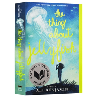 放飞水母的女孩 英文原版 The Thing About Jellyfish 关于水母的事 英文版儿童文学青春校园小说 艾丽本杰明 英语课外阅读书籍