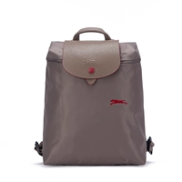 Вышитый рюкзак коричневого слона серого