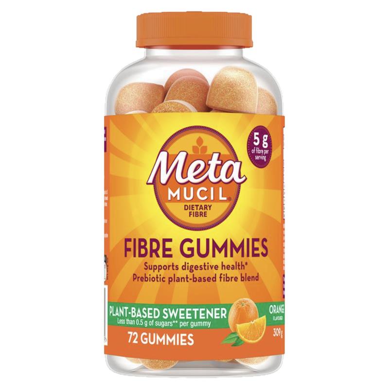 澳洲代购直邮Metamucil Fibre Gummies 益生元植物纤维软糖 72粒