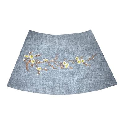 餐垫扇形新中式防水防油皮革圆桌