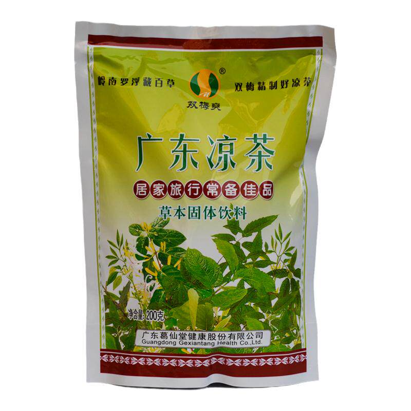 葛仙堂浓缩型凉茶包含糖颗粒冲剂