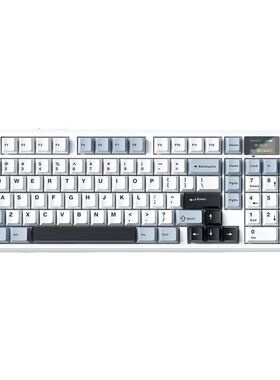 狼蛛F99Max客制化机械键盘无线三模电竞游戏专用办公电脑