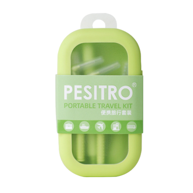 PESITRO佰仕洁便携旅行套装小巧护齿优质耐用口腔牙膏牙刷牙缝刷