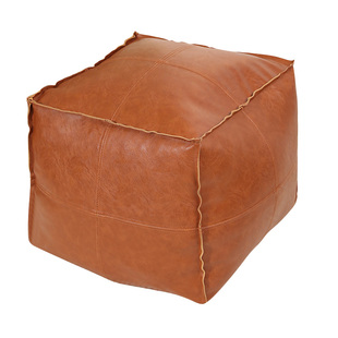 轻奢收纳坐墩二合一皮质蒲团家用客厅卧室内收纳袋懒人凳换鞋凳