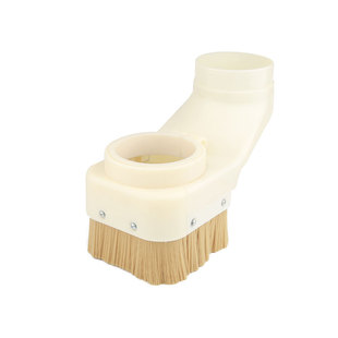 雕刻机吸尘罩压辊尼龙压轮防尘罩螺丝固定除尘毛刷开料雕刻机配件