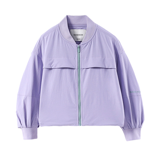 半度闲女童运动外套洋气春装中大童2025新款儿童春秋款立领夹克潮