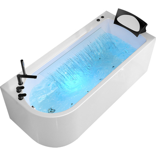 欧凯伦冲浪按摩浴缸家用恒温大泡池卫生间豪华亚克力双人独立浴缸
