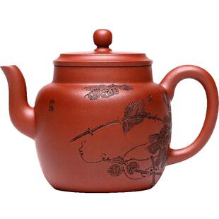 正品国高工冯伟 宜兴紫砂壶纯全手工小单茶具功夫家用泡茶壶 莲子