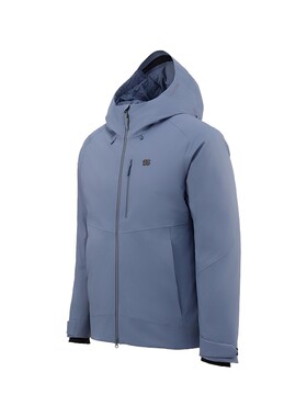 KOLON SPORT可隆羽绒服透湿防水男士连帽防水羽绒夹克冲锋衣