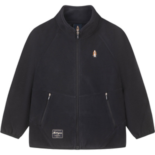 暇步士童装儿童摇粒绒外套25秋新款男大童保暖内里女童宽松户外服