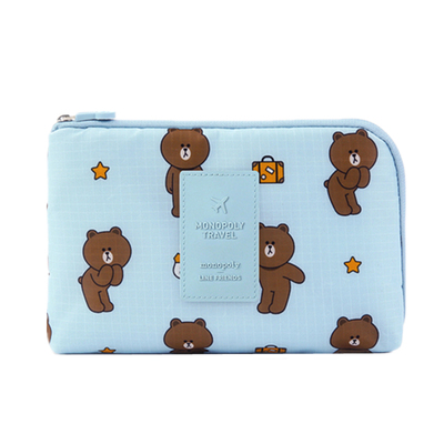 line可爱便携多功能数码收纳包