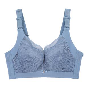 100%百分百感觉内衣大胸显小全罩杯薄C杯软钢圈聚拢调整文胸1624