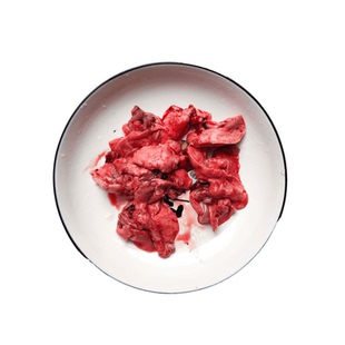 【坏必赔】兔儿鲜新鲜兔肺自制猫狗生骨肉兔内脏食用鲜兔肺放心购
