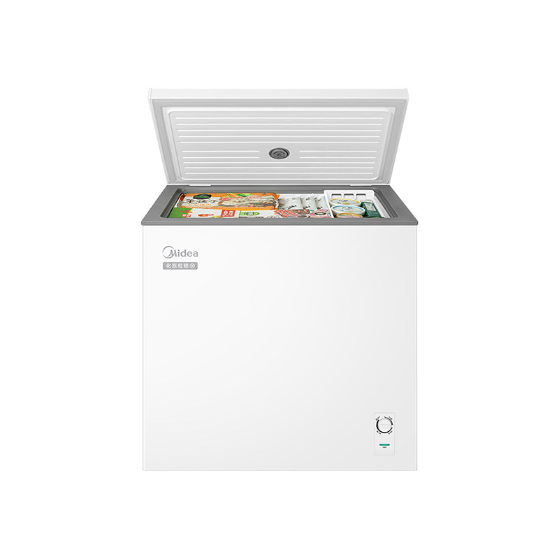 美的变频冰柜200L小型家用冷藏冷冻减霜商用一级节能冷柜