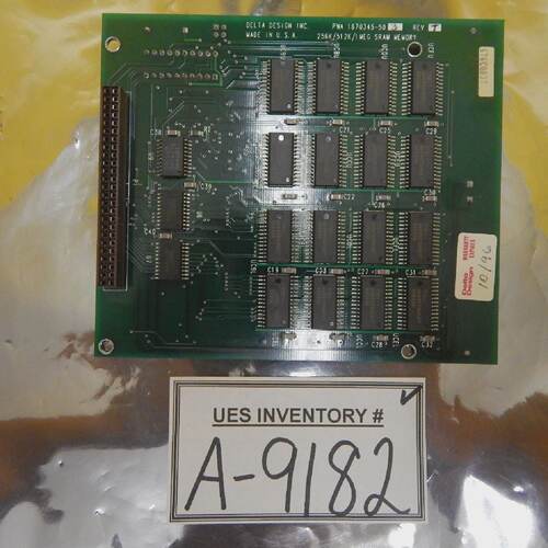 Delta Design 1670345-503 256K/512K/1 MEG SRAM Memory Board P