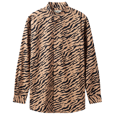 龙纹长袖衬衫DANIELKATE休闲时尚