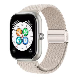 适用honor荣耀gs4手表带5弹力4pro尼龙GS3i磁吸编织亲选haylouwatch腕带MagicWatch2智能运动GSPro新款es配件