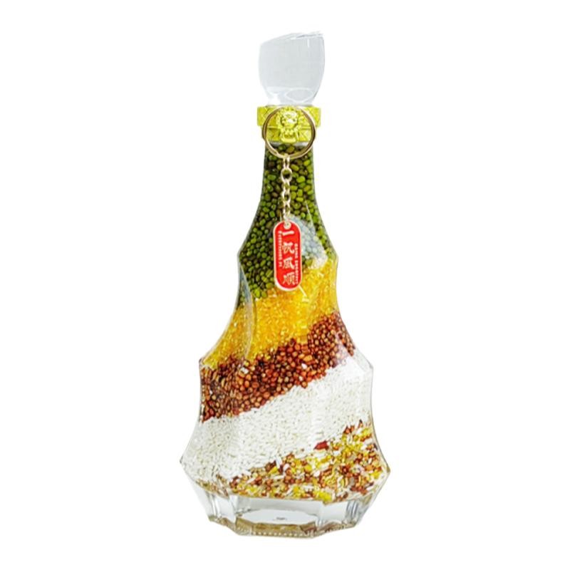 新款一帆风顺五谷丰登杂粮摆件乔迁之喜新居入宅结婚搬新家装饰品